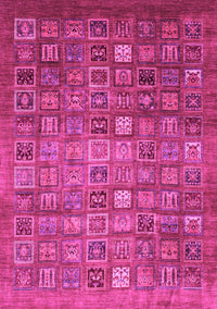 Abstract Pink Modern Rug, abs3697pnk