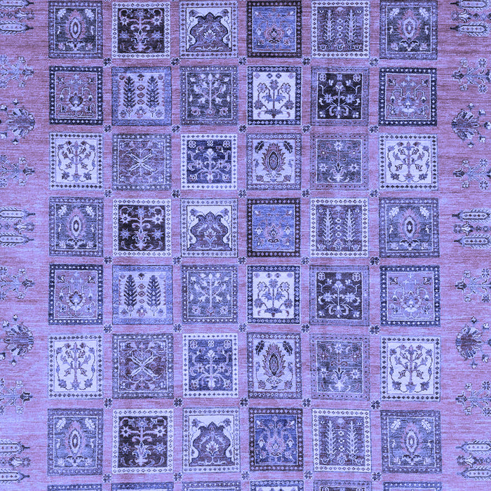 Machine Washable Abstract Blue Modern Rug, wshabs3698blu