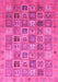 Abstract Pink Modern Rug, abs3698pnk