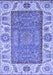 Oriental Blue Traditional Rug, abs3699blu