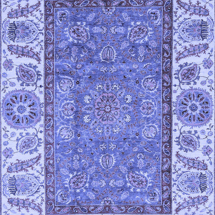 Oriental Blue Traditional Rug, abs3699blu