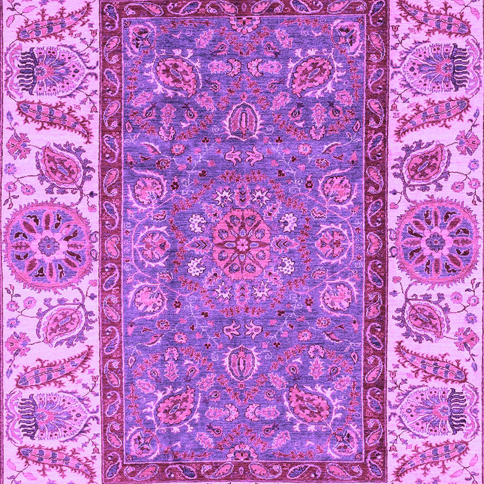 Machine Washable Oriental Purple Traditional Area Rugs, wshabs3699pur