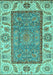 Oriental Turquoise Traditional Rug, abs3699turq