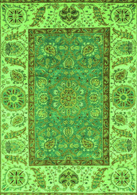 Oriental Green Traditional Rug, abs3699grn