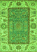 Oriental Green Traditional Rug, abs3699grn