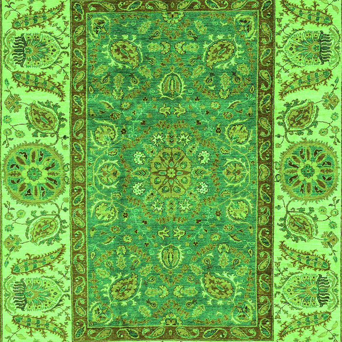 Oriental Green Traditional Rug, abs3699grn