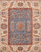 Abstract Brown Oriental Rug, abs3699