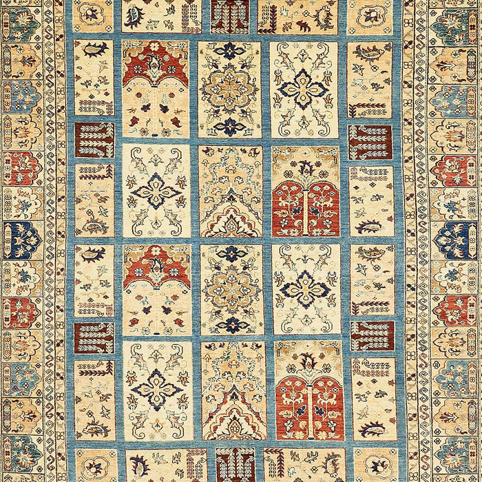 Machine Washable Abstract Khaki Gold Rug, wshabs369