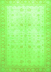 Oriental Green Traditional Rug, abs36grn