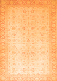 Oriental Orange Traditional Rug, abs36org