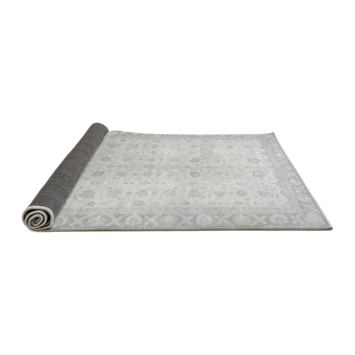 Sideview of Oriental Gray Traditional Rug, abs36gry