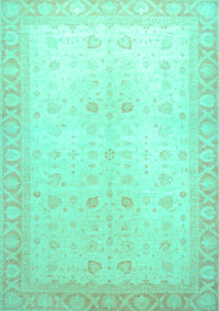 Oriental Turquoise Traditional Rug, abs36turq