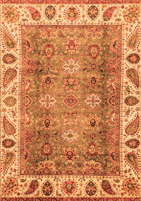 Oriental Orange Traditional Rug, abs3700org