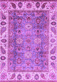 Oriental Purple Traditional Rug, abs3700pur