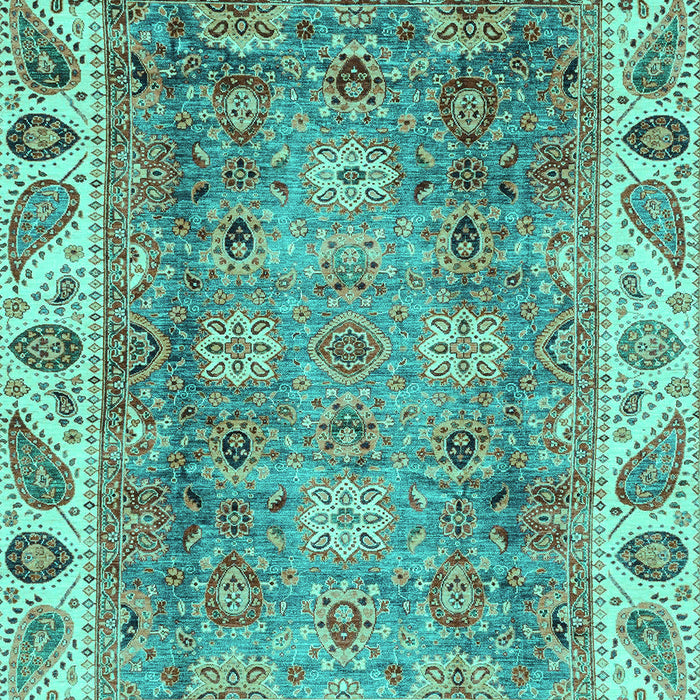 Oriental Turquoise Traditional Rug, abs3700turq