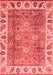 Oriental Red Traditional Area Rugs