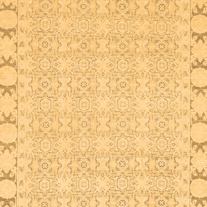 Machine Washable Abstract Brown Modern Rug, wshabs3701brn