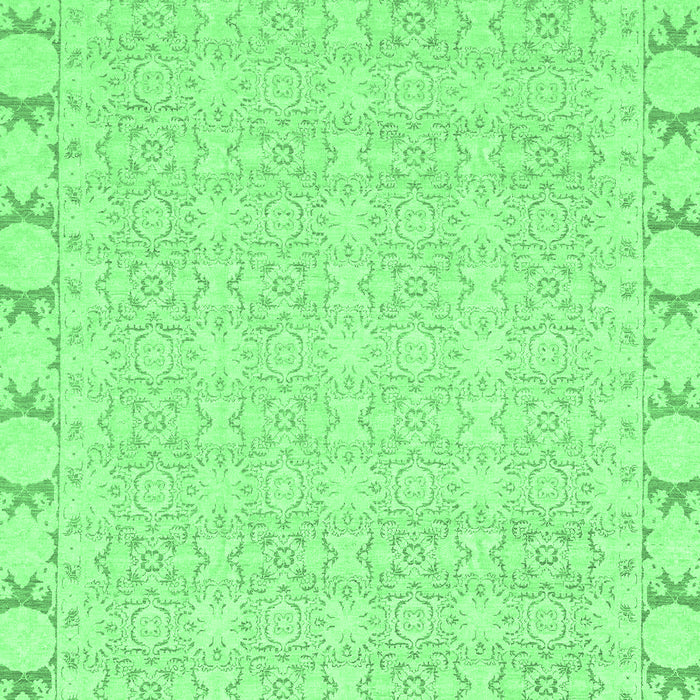 Abstract Emerald Green Modern Rug, abs3701emgrn