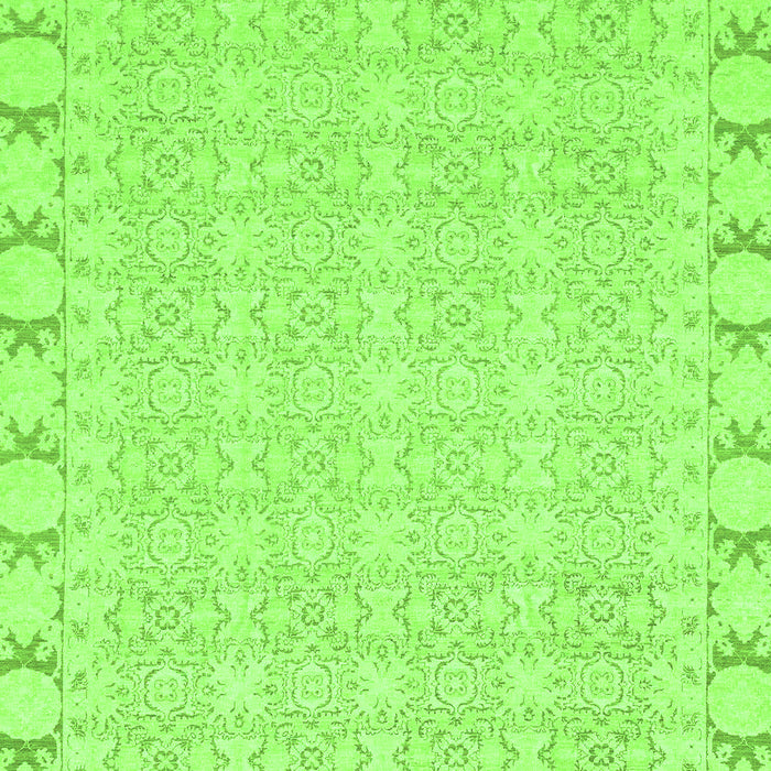 Abstract Green Modern Rug, abs3701grn