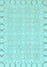 Machine Washable Abstract Light Blue Modern Rug, wshabs3701lblu