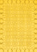 Abstract Yellow Modern Rug, abs3701yw