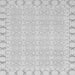 Square Machine Washable Abstract Gray Modern Rug, wshabs3701gry