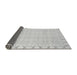 Sideview of Abstract Gray Modern Rug, abs3701gry