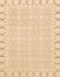 Machine Washable Abstract Brown Gold Rug, wshabs3701