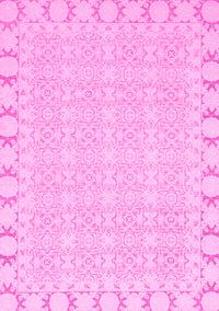 Abstract Pink Modern Rug, abs3701pnk