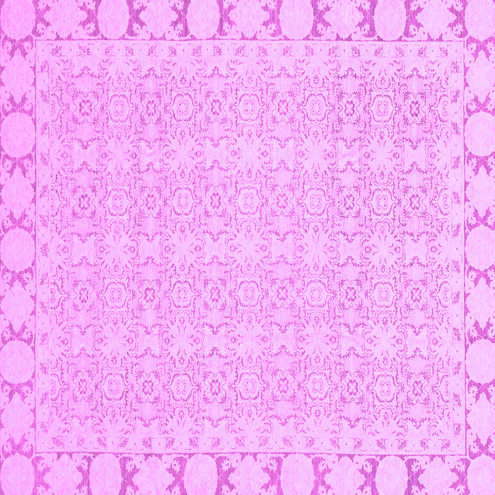 Square Abstract Purple Modern Rug, abs3701pur