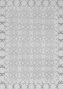 Abstract Gray Modern Rug, abs3701gry