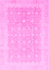 Abstract Pink Modern Rug, abs3702pnk