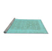 Sideview of Machine Washable Abstract Light Blue Modern Rug, wshabs3702lblu