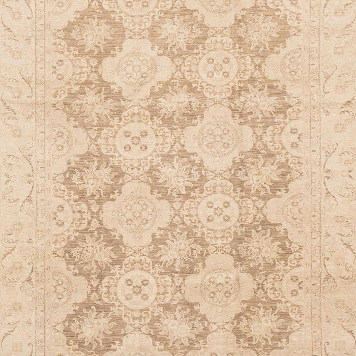 Machine Washable Abstract Pastel Orange Rug, wshabs3703