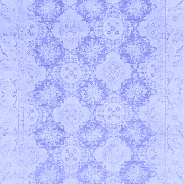 Oriental Blue Traditional Rug, abs3703blu
