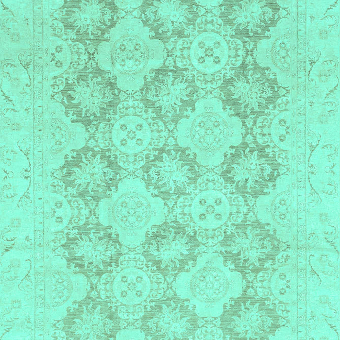 Oriental Turquoise Traditional Rug, abs3703turq