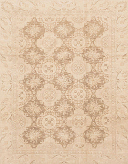 Abstract Pastel Orange Oriental Rug, abs3703