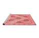 Modern Red Washable Rugs