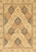 Machine Washable Abstract Brown Modern Rug, wshabs3704brn