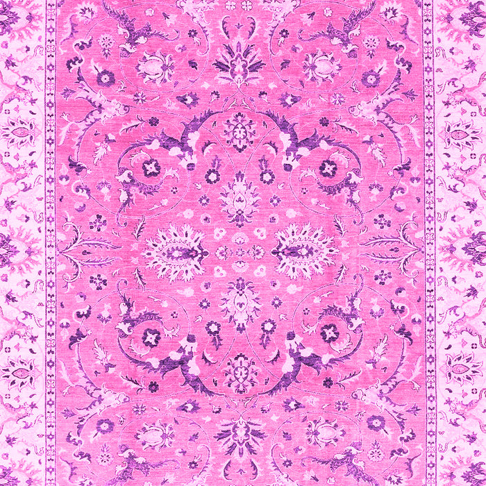 Machine Washable Abstract Pink Modern Rug, wshabs3706pnk