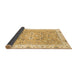 Sideview of Abstract Brown Modern Rug, abs3706brn