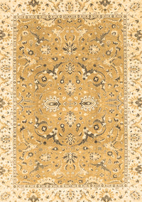 Abstract Brown Modern Rug, abs3706brn