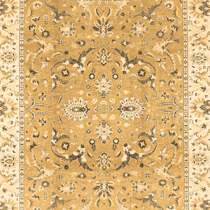 Abstract Brown Modern Rug, abs3706brn