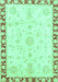 Abstract Turquoise Modern Rug, abs3707turq