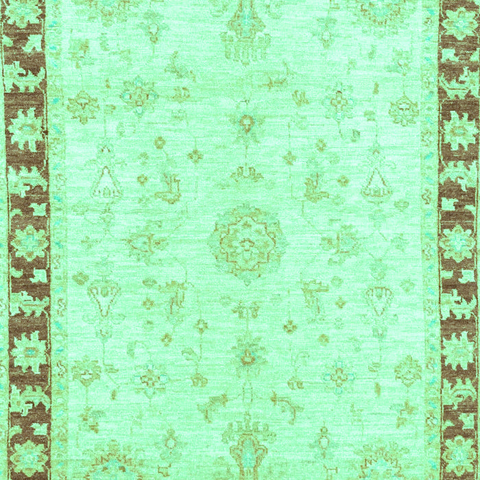 Abstract Turquoise Modern Rug, abs3707turq