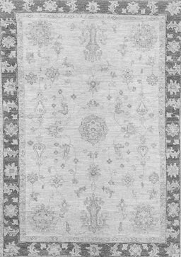 Abstract Gray Modern Rug, abs3707gry
