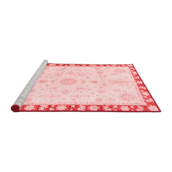 Modern Red Washable Rugs
