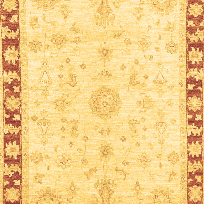 Abstract Brown Modern Rug, abs3707brn