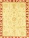 Abstract Orange Modern Rug, abs3707