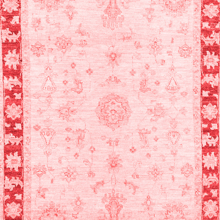 Machine Washable Abstract Red Modern Rug, wshabs3707red